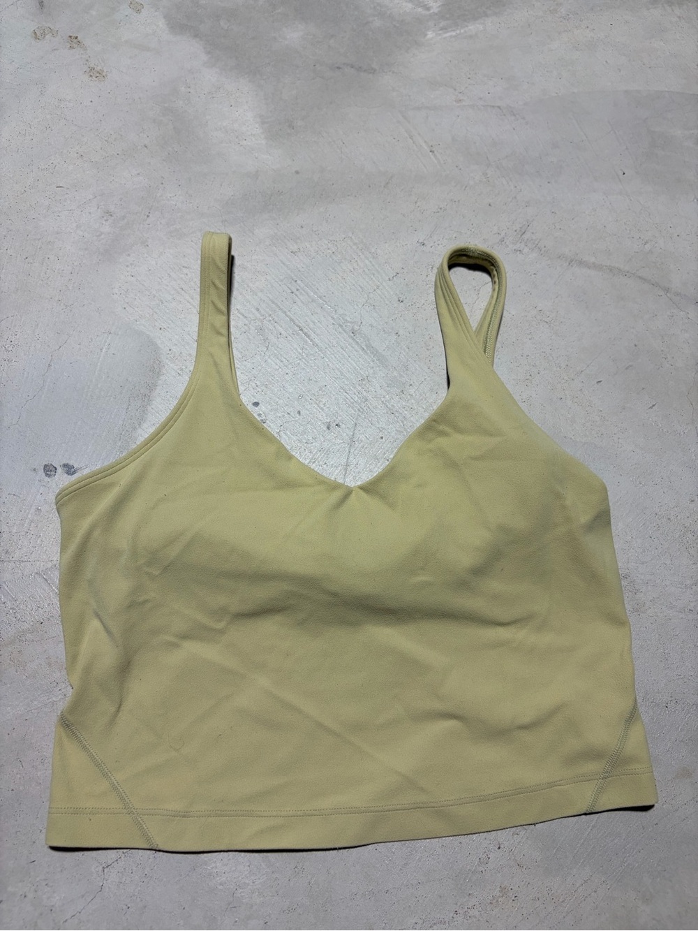 lululemon athletica V-Neck align tank Crop Top 8